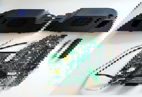 Ηλεκτρονική πλακέτα τροφοδοτικό - mainboard απο τηλεόραση F&U  FL32107