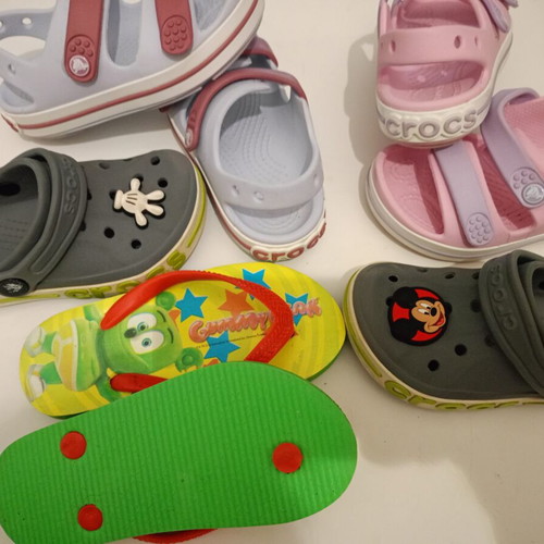 Children's Crocs shoes, 3 pairs plus 1 other brand, size 9