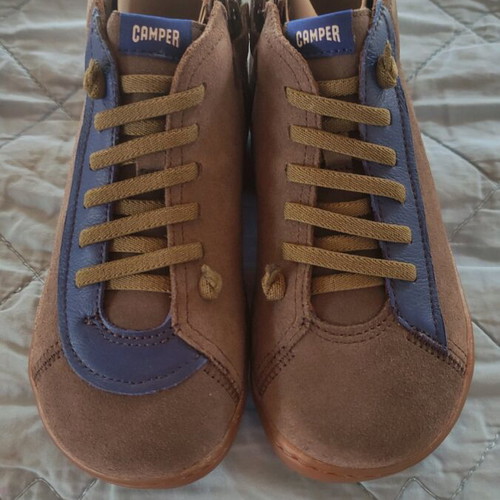 Camper kids shoes new, size 34, gray and brown