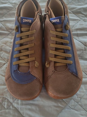 Camper kids shoes new, size 34, gray and brown