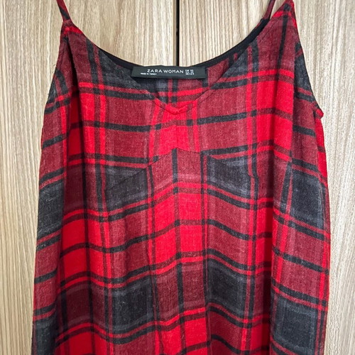 red tartan dress zara ZARA patterned bow tartan dress!, Women's Fashion, Dresses & Sets, Dresses on Carousell