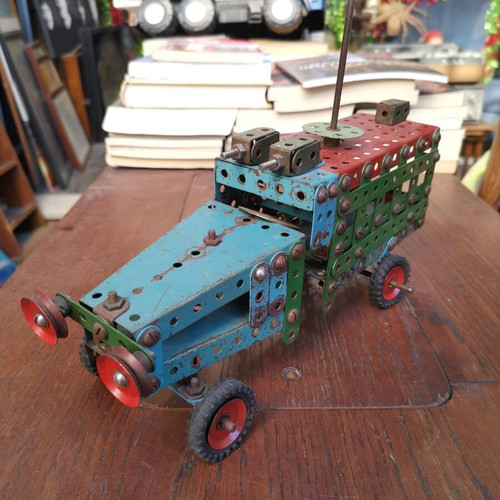 Assembled metal toy truck of EPA used