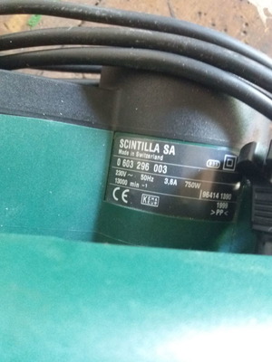 Bosch pho25-82 electric planer used
