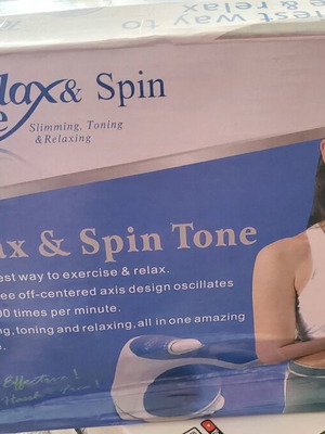 Συσκευή μασάζ Relax Tone & Spin καινούργια για όλο το σώμα