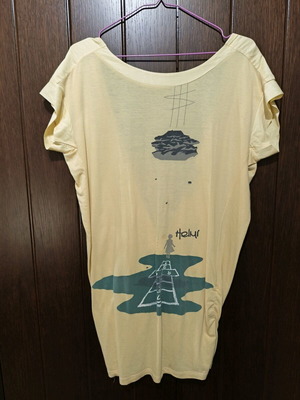 Helmi yellow off-shoulder blouse used size S