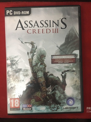 Assassins Greed III PC game μεταχειρισμένο με γρατζουνιές