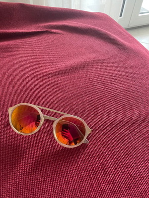 Handmade sunglasses used in good condition