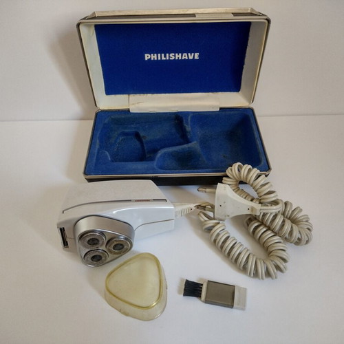 Philishave 1970 electric shaver used
