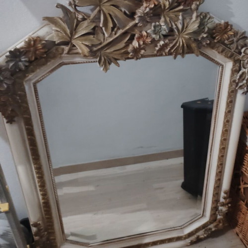 Handmade vintage mirror used 1.10m x 85 cm
