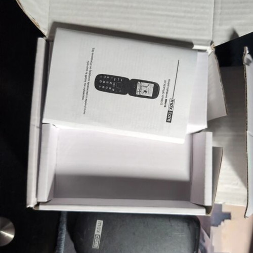 Maxcom Comfort MM818 mobile phone, black