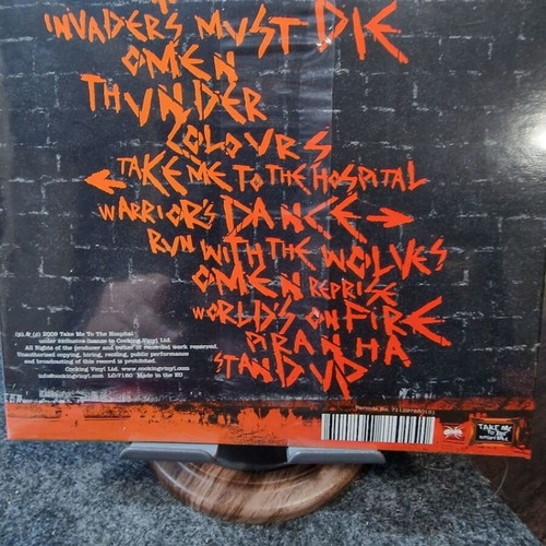 Prodigy Invaders Must Die Limited Edition Collector's Box CD and 8inch vinyls like new