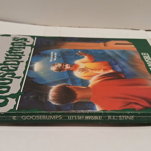 Goosebumps Let's Get Invisible! book by R.L. Stine 1993