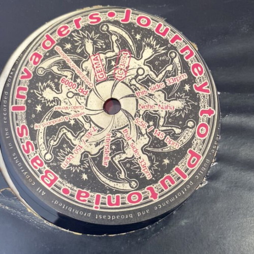 Goa trance record used, electronic genre