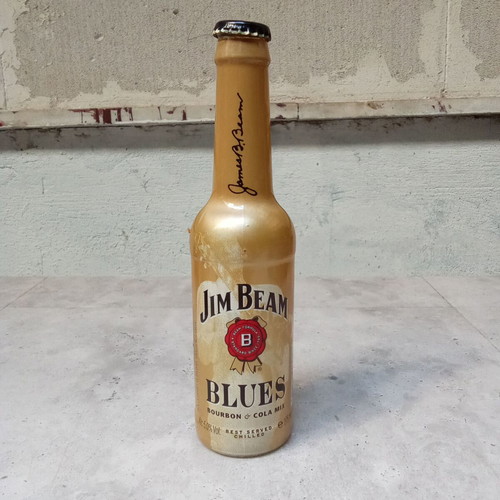 Vintage Jim Beam Blues Whiskey Cocktail 1998 used