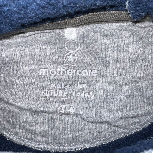 Mothercare hoodie for boy 5-6 years like new, grey