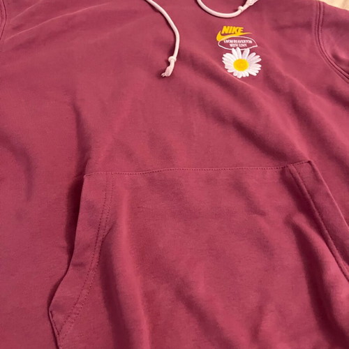 Nike hoodie purple size L like new