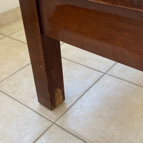 Coffee table used, solid wood 100x50x44 cm