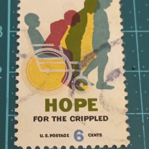 United States stamp 1969 Hope for the Crippled like new