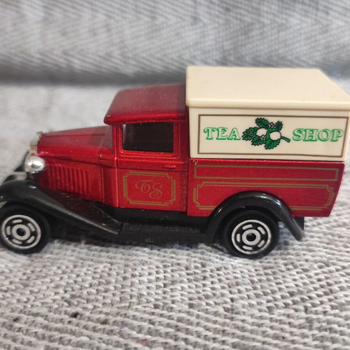 Majorette Ford A Van tea shop toy car used