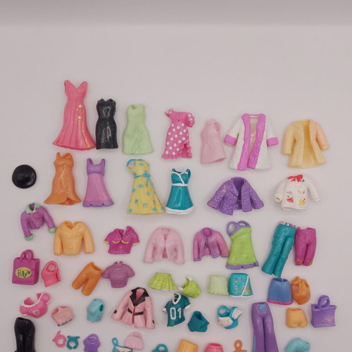 Polly Pocket Mattel collection with backpack, house & dolls