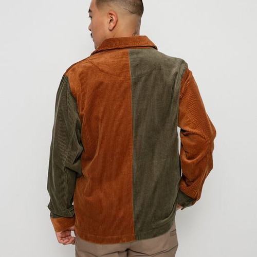 HUF Vandenberg Corduroy Jacket used, men's size M, 100% cotton