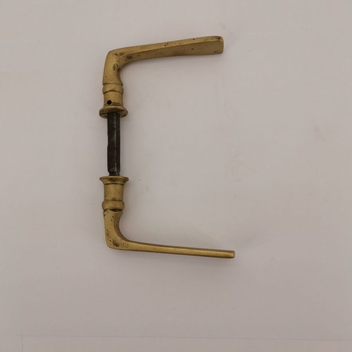 Bronze door handle used, 1920 era