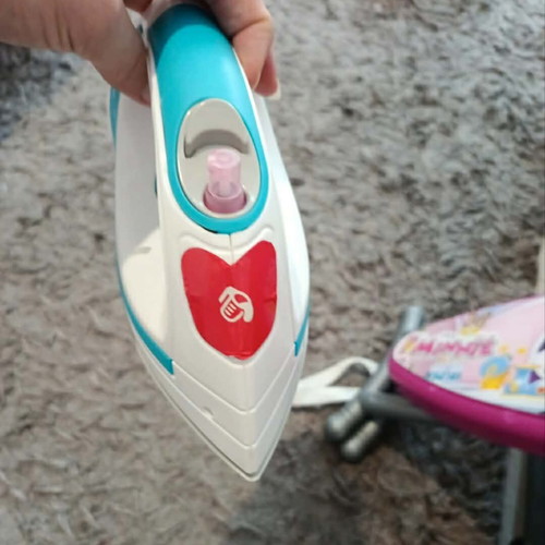 Minnie ironing board and iron used