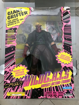 Grifter from Wildcats 12-inch figure new sealed