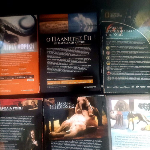 Documentary DVD collection, 20 discs, nature, history & science series