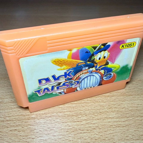 Duck Tales 2 used Famicom TV game with Darkwing Duck 2
