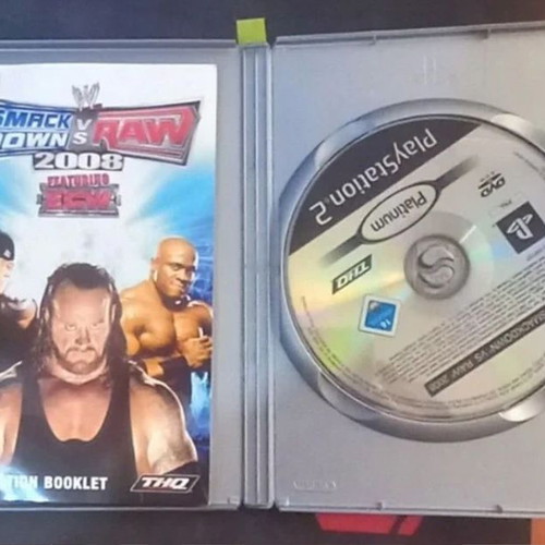 Smackdown vs Raw 2008 PS2 game