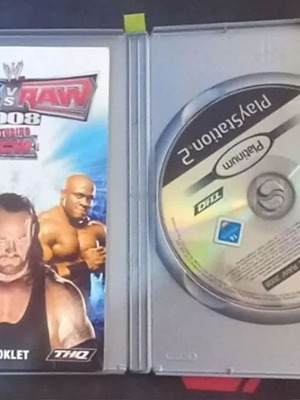 Smackdown vs Raw 2008 PS2 game