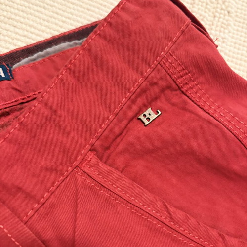 Berto Lucci men's pants red, like new, size S