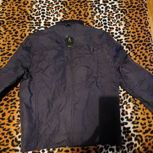 Men's jacket used gray size M