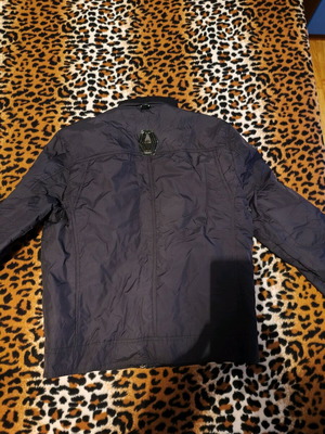 Men's jacket used gray size M