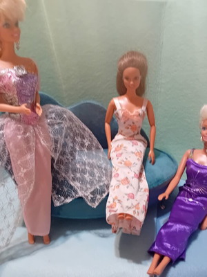 Barbies vintage lot No12 σαν καινούργιο, σετ 3 κούκλες