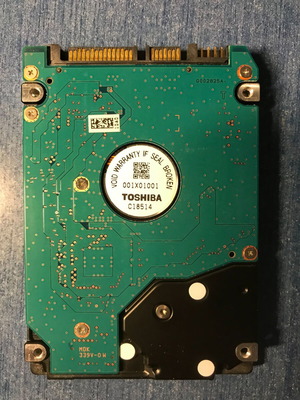 Toshiba HDD 320GB 2.5" MK3275GSX μεταχειρισμένο