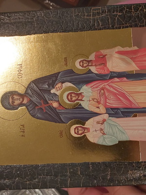 Saint Sophia wall icon beautiful