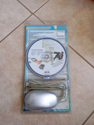 Infrared adapter used with Handset Manager software on CD