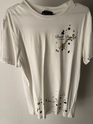 Bershka White Short-Sleeve T-Shirt S New