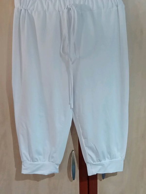 Shein women's capri pants white like new, size L