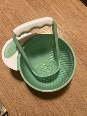 Baby food mashing bowl unused