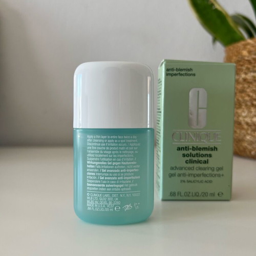 Clinique Anti Blemish Clearing Gel new with 2% salicylic acid