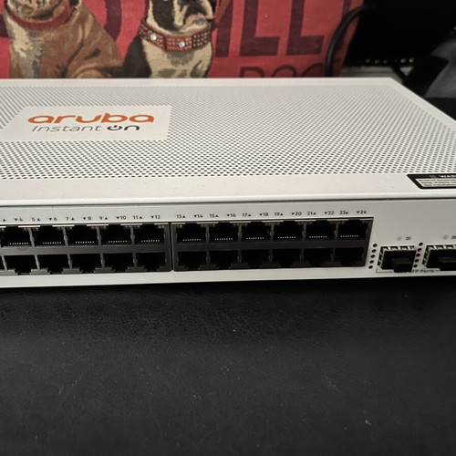 Aruba InstantOn 1830 24 Port Gigabit Switch like new