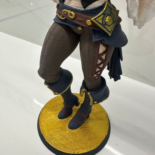 3D Miss Fortune figure new, handpainted League of Legends collectible