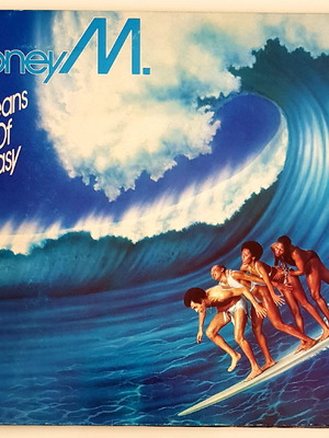 Boney M Oceans Of Fantasy vinyl record like new, Greek pressing