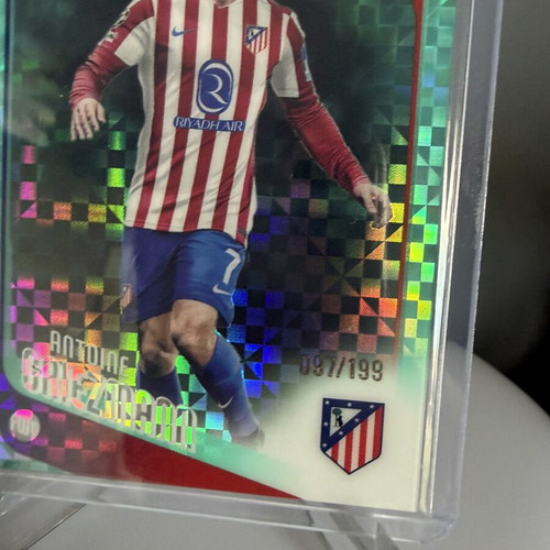 Antoine Griezman 2025-26 Topps Chrome UCC X-Fractor card like new