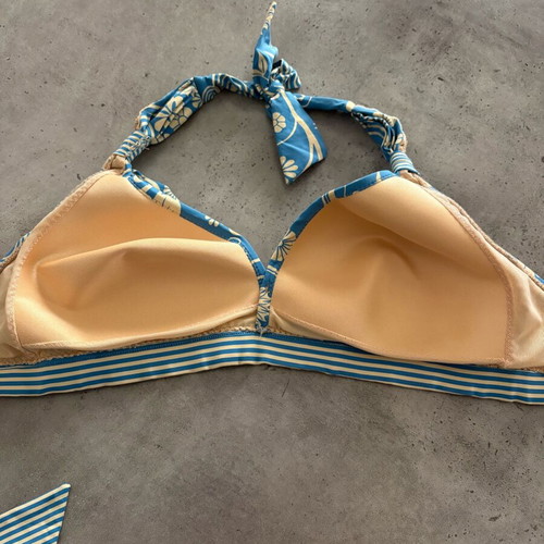 Miss Crool bikini top used, multicolor size 48D
