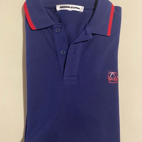 Polo μπλουζάκι Alexander McQueen μέγεθος XL σαν καινούριο, μπλε