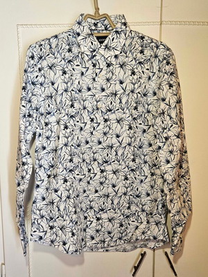 Joop! men's floral shirt size M like new, cotton